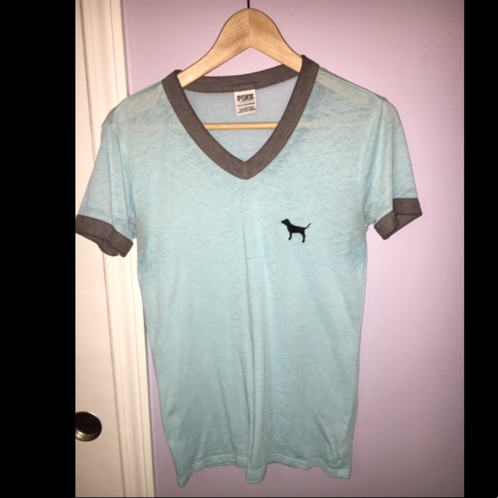 Pink short sleeve shirt